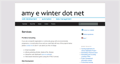 Desktop Screenshot of amyewinter.net